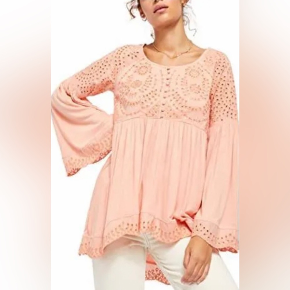 Free People, Sea of Love Blouse, Size M